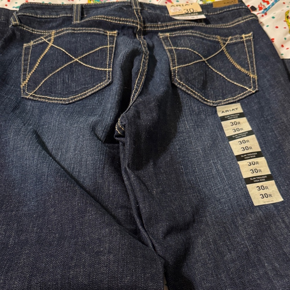 Ariat Women's Dark Blue Boot Cut Jeans
